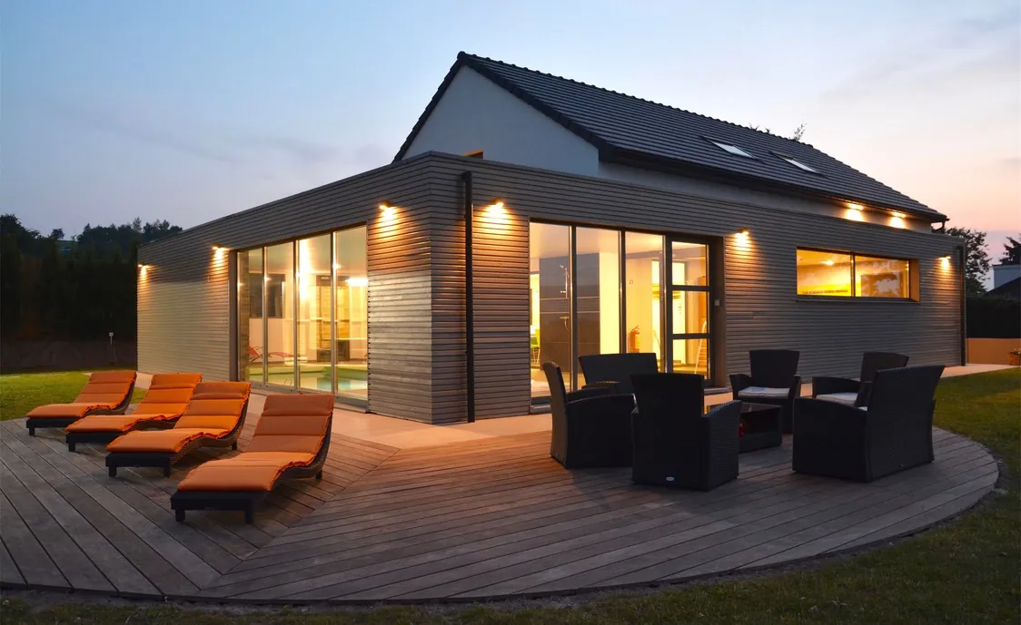 Luxus Wellness Ferienhaus mit Innenpool, Whirlpool und Sauna für 12 Personen in den Ardennen – sehr ruhige Lage