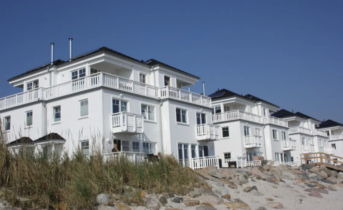 Große Villa für bis zu 6 Personen direkt am Strand und Meer von Port Olpenitz mit wunderschöner Aussicht