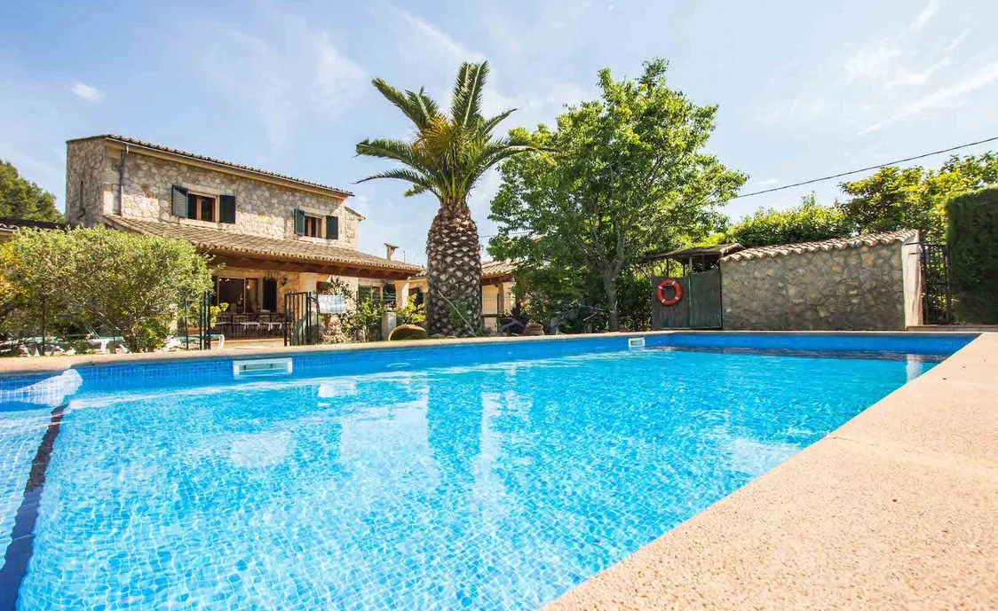 Ruhige gelegenes Ferienhaus Mallorca , ideal für Familien und Freunde für 6-7 Personen