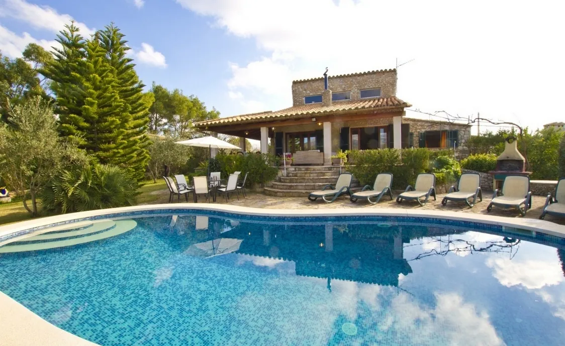 Ferienhaus mit toller Aussicht auf Mallorca