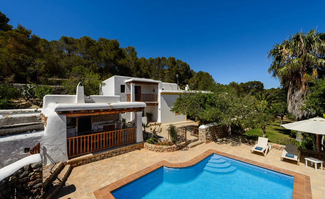 Ferienhaus Ibiza für 7 Personen mit großem Pool