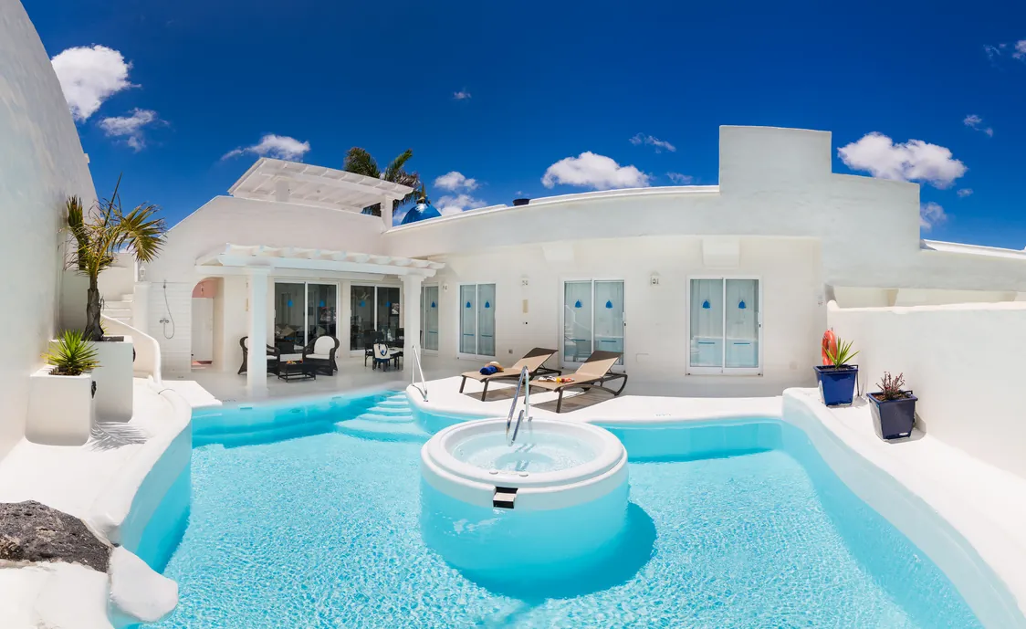 Luxus Villa mit integriertem Whirlpool in Fuerteventura