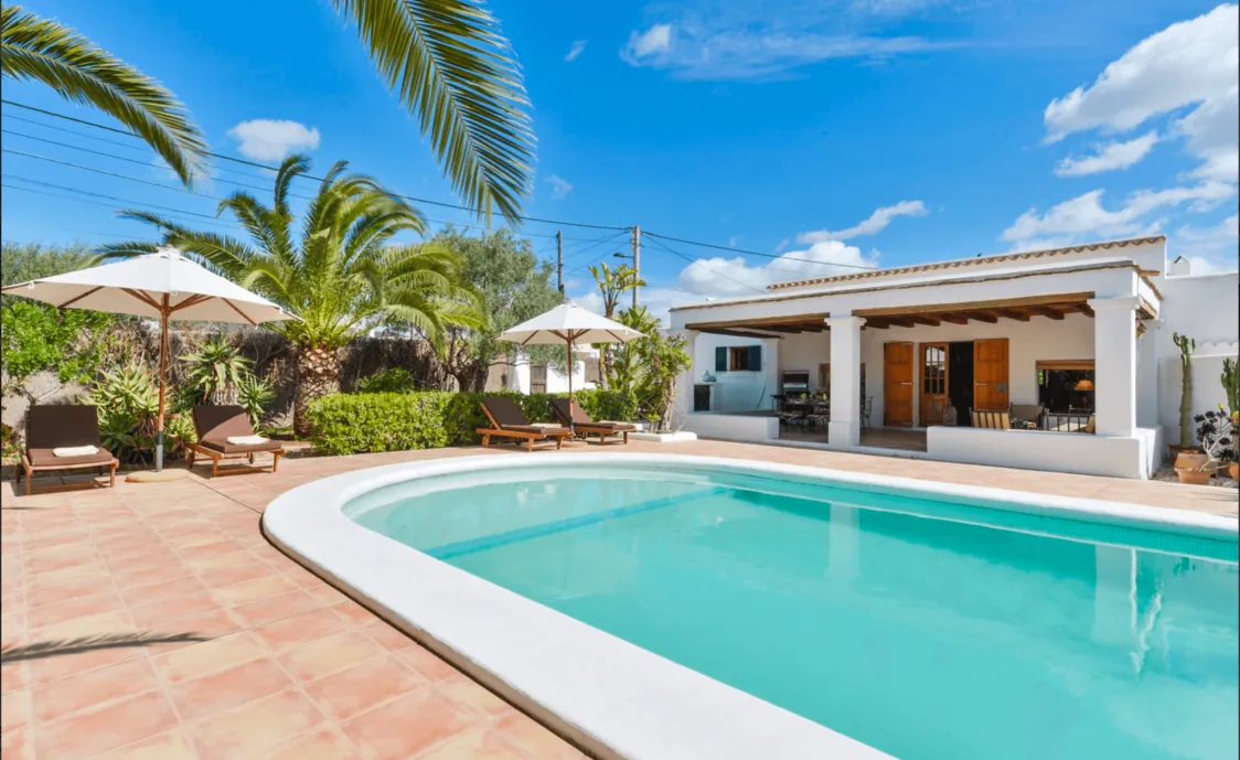 Charmante Finca im rustikalen Stil mit privatem Pool für 6 Personen auf Ibiza