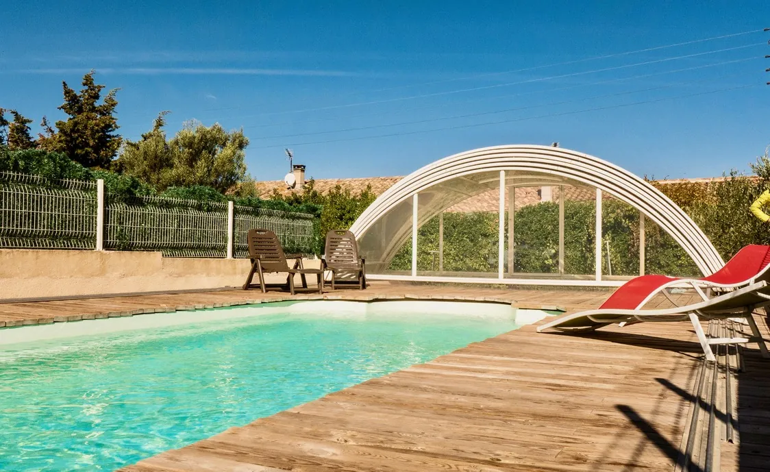 Ferienhaus für 6 Personen mit privatem Swimmingpool in Fraissé des Corbières, nur wenige Kilometer von Durban und Fitou