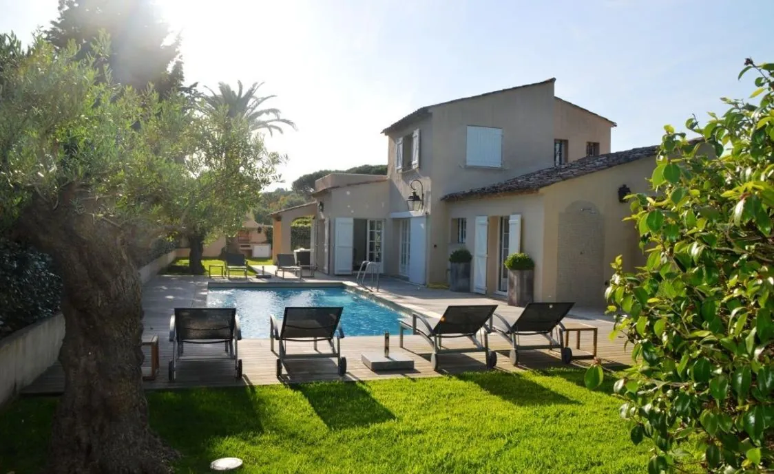 Renovierte Ferienvilla in Saint-Tropez für 8 Personen