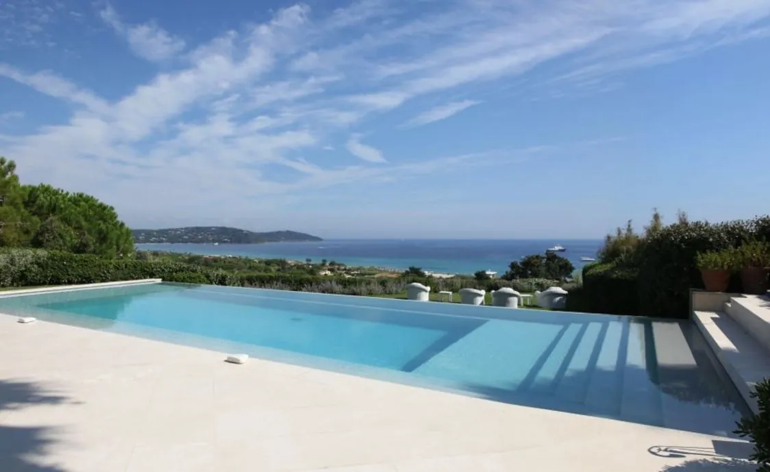 Luxus Villa in Ramatuelle nahe dem Club 55 und Meerblick