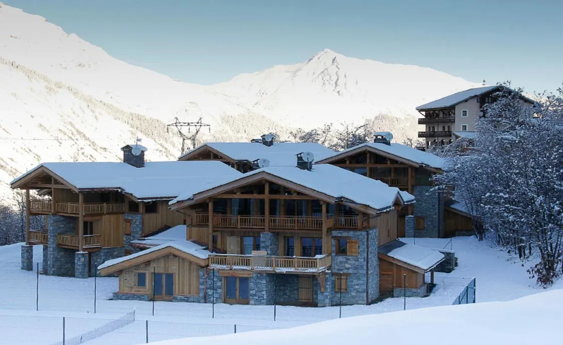 Luxuriöses Chalet für 14 Personen auf 1500 Metern Höhe am Fuße der Skipisten in Saint-Martin-de-Belleville