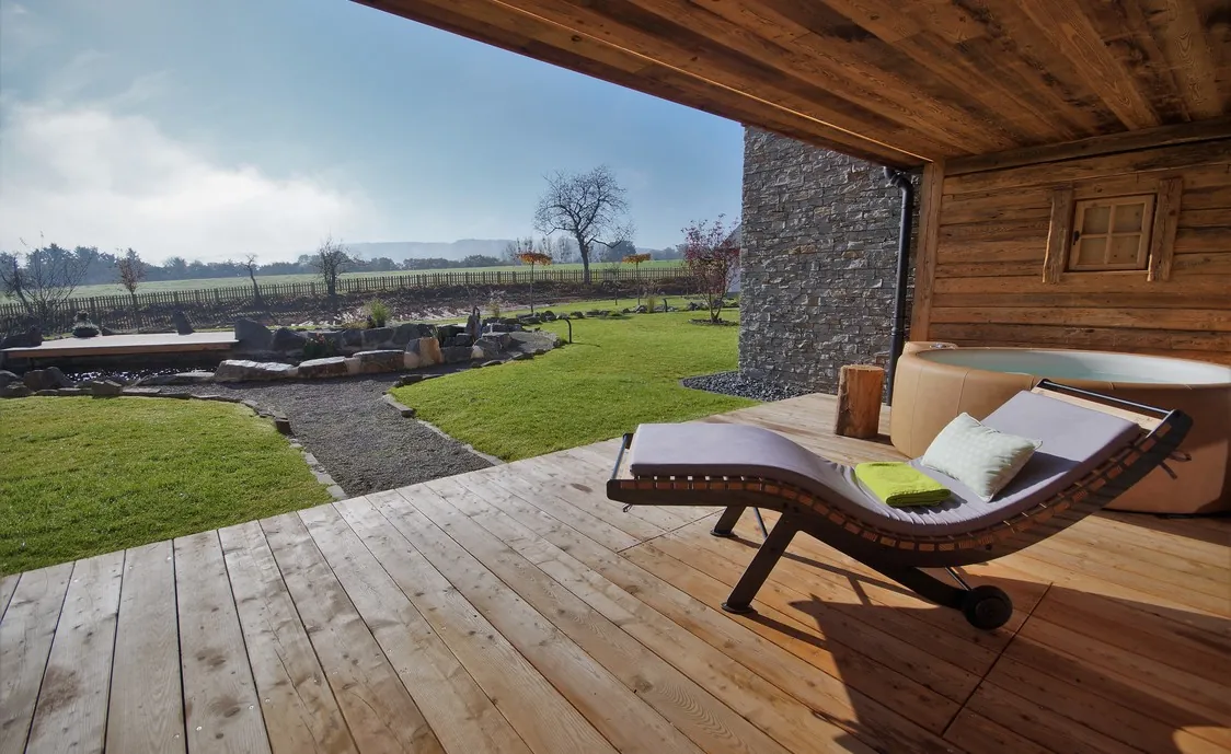 Chalet In Luxemburg für 4 Personen mit privatem Wellnessbereich in der Nähe von Vianden